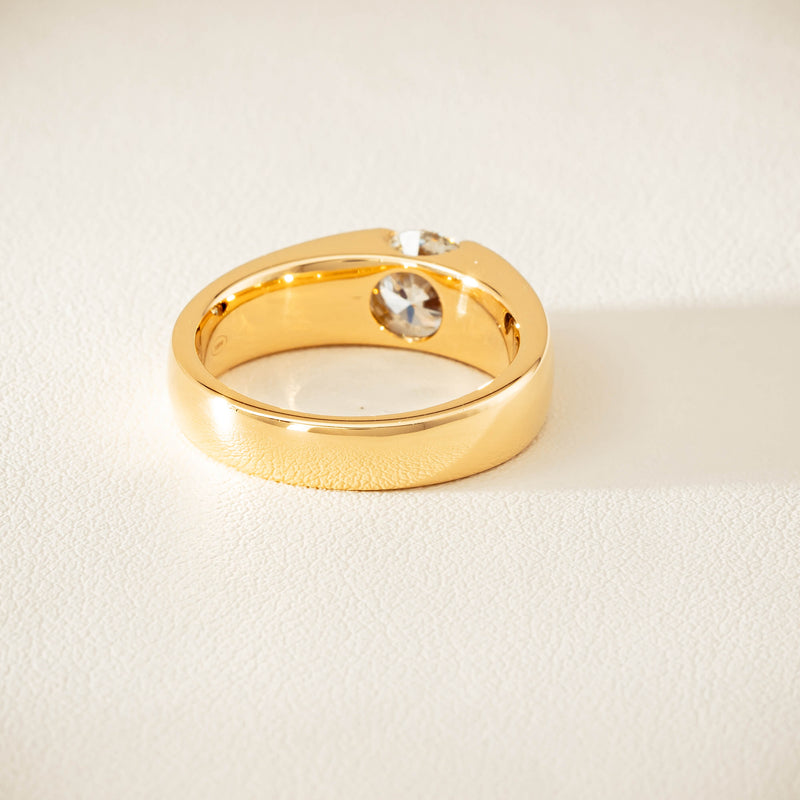 18ct Yellow Gold 1.00ct Diamond Astrid Ring - Ring - Walker & Hall