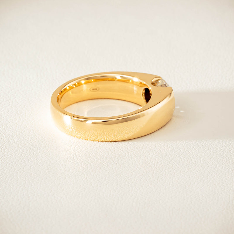 18ct Yellow Gold 1.00ct Diamond Astrid Ring - Ring - Walker & Hall