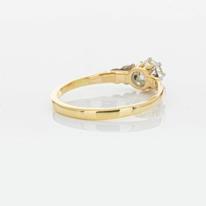 Deja Vu 16ct Yellow Gold .50ct Diamond Solitaire Ring - Ring - Walker & Hall