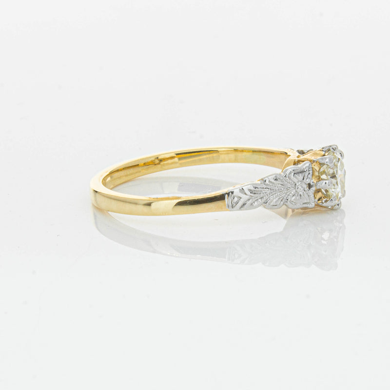 Deja Vu 16ct Yellow Gold .50ct Diamond Solitaire Ring - Ring - Walker & Hall