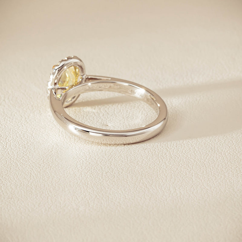 18ct White Gold 1.16ct Fancy Oval Diamond Nina Ring - Ring - Walker & Hall