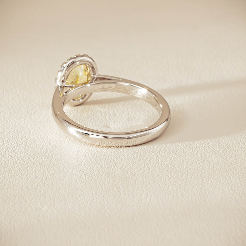 18ct White Gold 1.16ct Fancy Oval Diamond Nina Ring - Ring - Walker & Hall