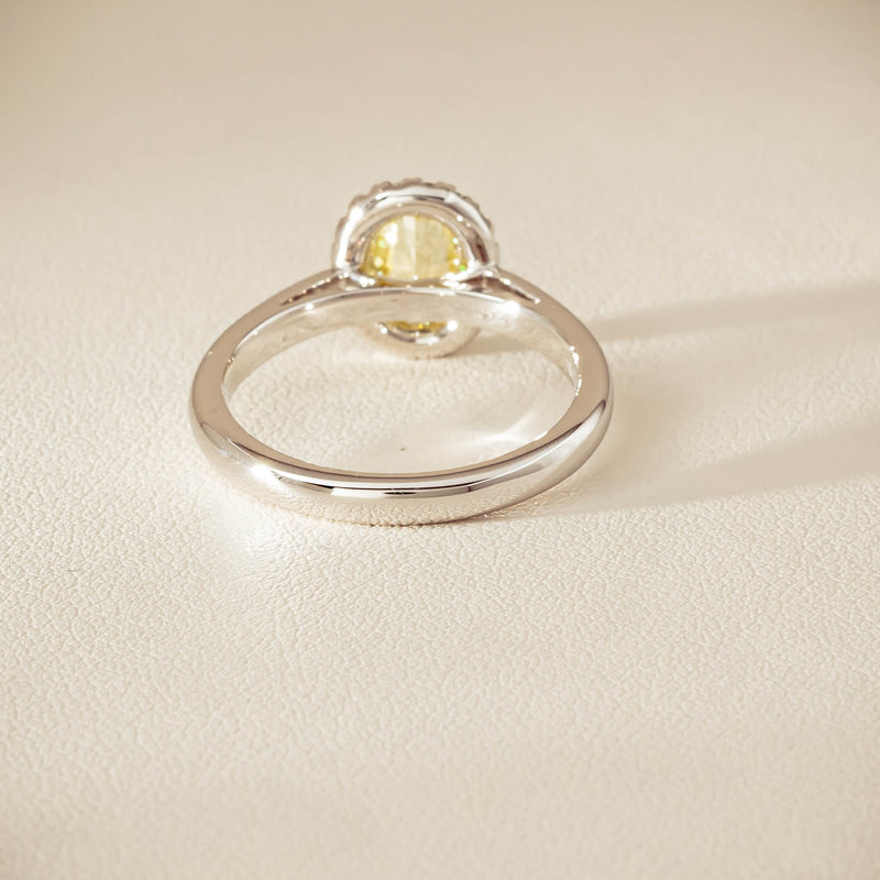 18ct White Gold 1.16ct Fancy Oval Diamond Nina Ring - Ring - Walker & Hall