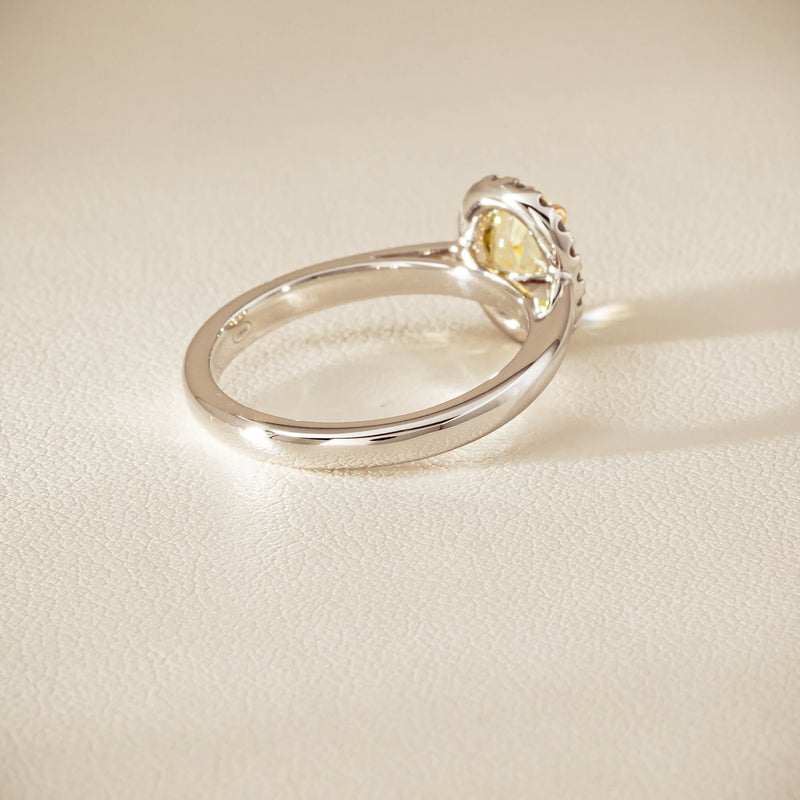 18ct White Gold 1.16ct Fancy Oval Diamond Nina Ring - Ring - Walker & Hall