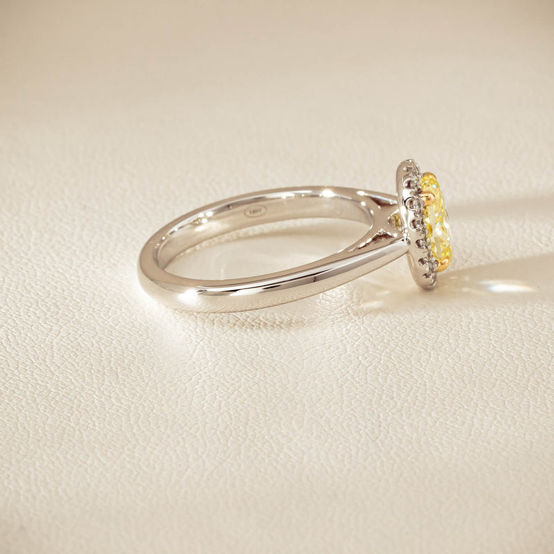 18ct White Gold 1.16ct Fancy Oval Diamond Nina Ring - Ring - Walker & Hall