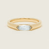 18ct Yellow Gold .52ct Modified Oval Diamond Astrid Ring - Ring - Walker & Hall