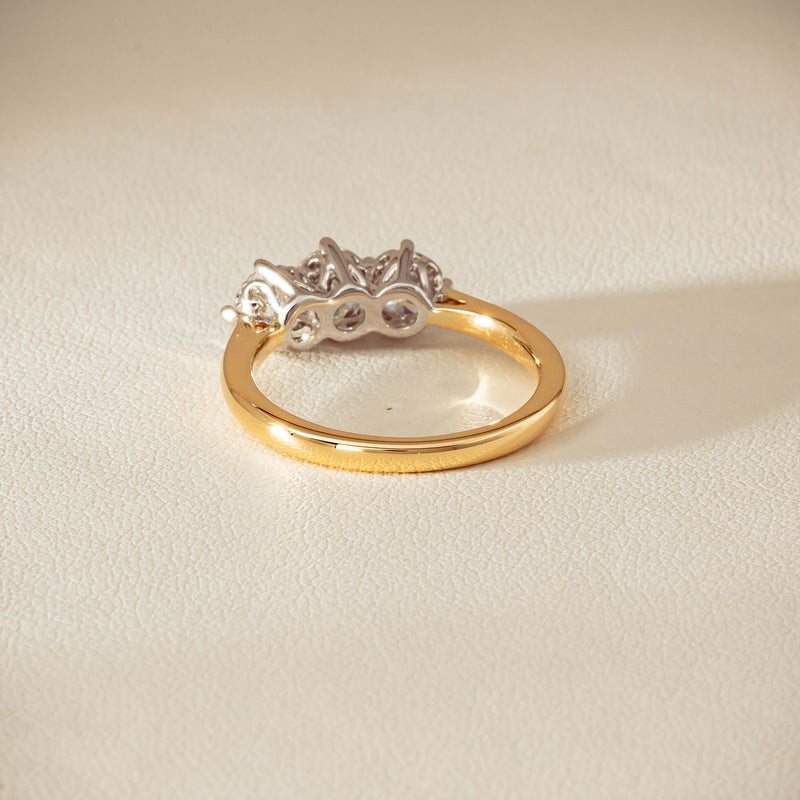 18ct Yellow Gold 1.30ct Diamond Coronado Ring - Ring - Walker & Hall
