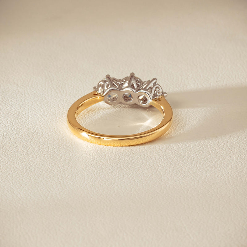 18ct Yellow Gold 1.30ct Diamond Coronado Ring - Ring - Walker & Hall