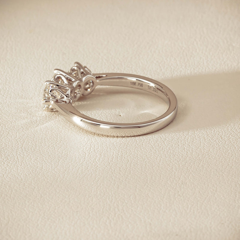 18ct White Gold 1.33ct Diamond Coronado Ring - Ring - Walker & Hall
