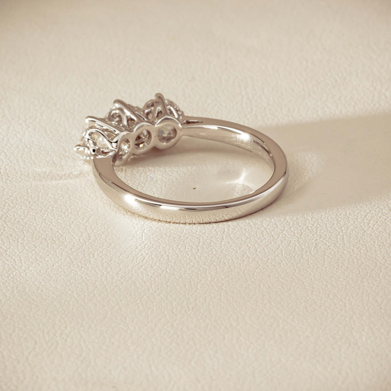 18ct White Gold 1.33ct Diamond Coronado Ring - Ring - Walker & Hall
