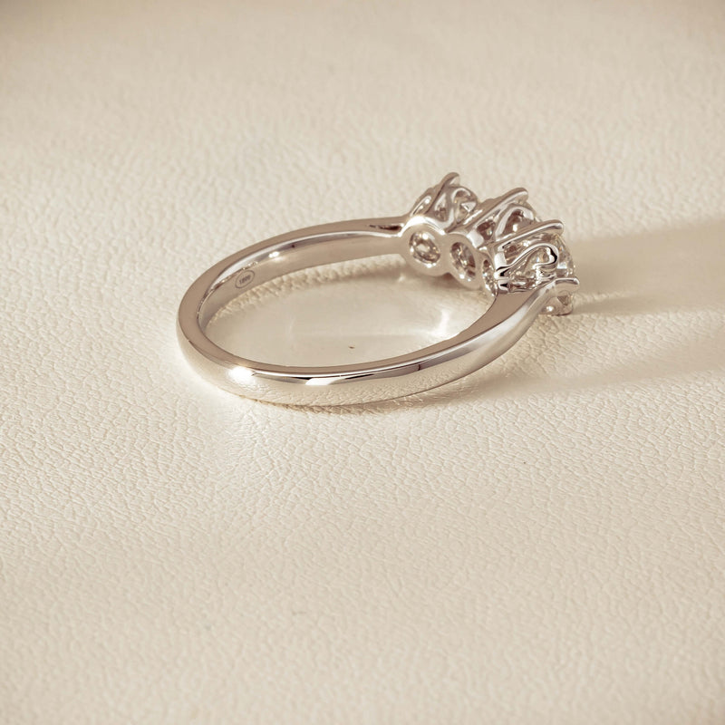 18ct White Gold 1.33ct Diamond Coronado Ring - Ring - Walker & Hall