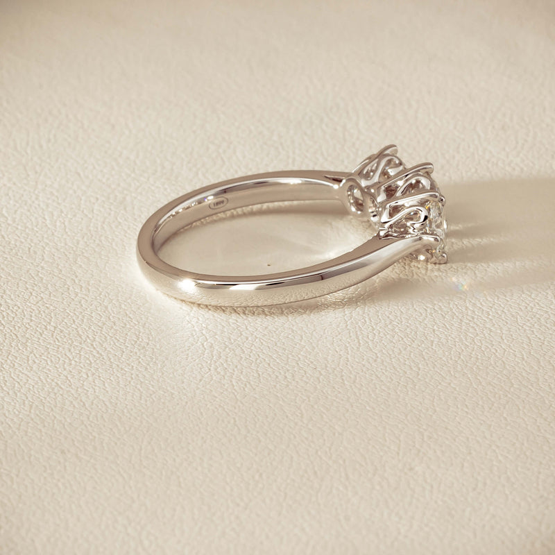 18ct White Gold 1.33ct Diamond Coronado Ring - Ring - Walker & Hall