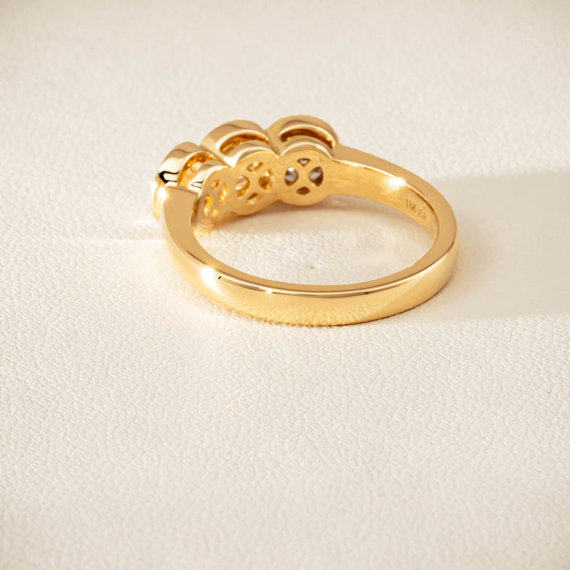 18ct Yellow Gold 1.39ct Reclaimed Diamond Natalia Ring