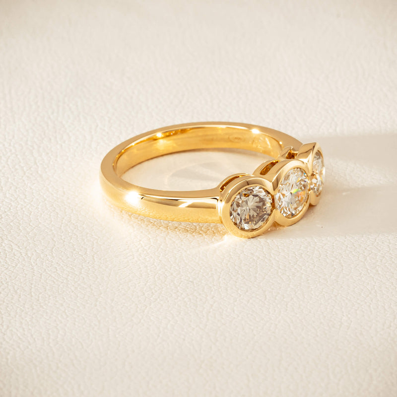 18ct Yellow Gold 1.39ct Reclaimed Diamond Natalia Ring