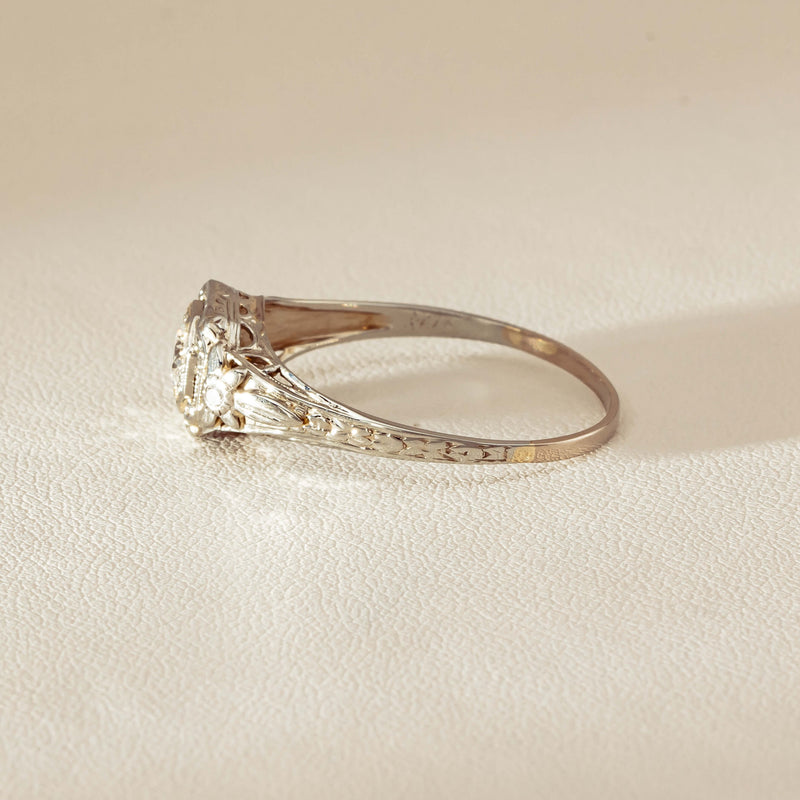 Deja Vu 18ct White Gold .35ct Diamond Ring - Ring - Walker & Hall