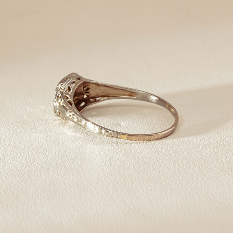 Deja Vu 18ct White Gold .35ct Diamond Ring - Ring - Walker & Hall