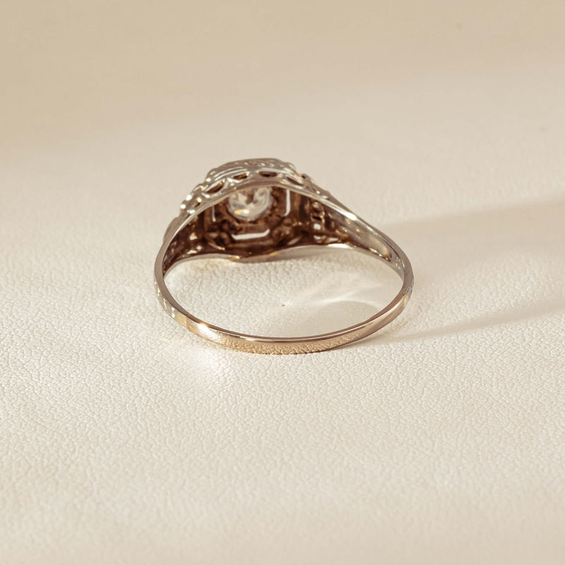 Deja Vu 18ct White Gold .35ct Diamond Ring - Ring - Walker & Hall