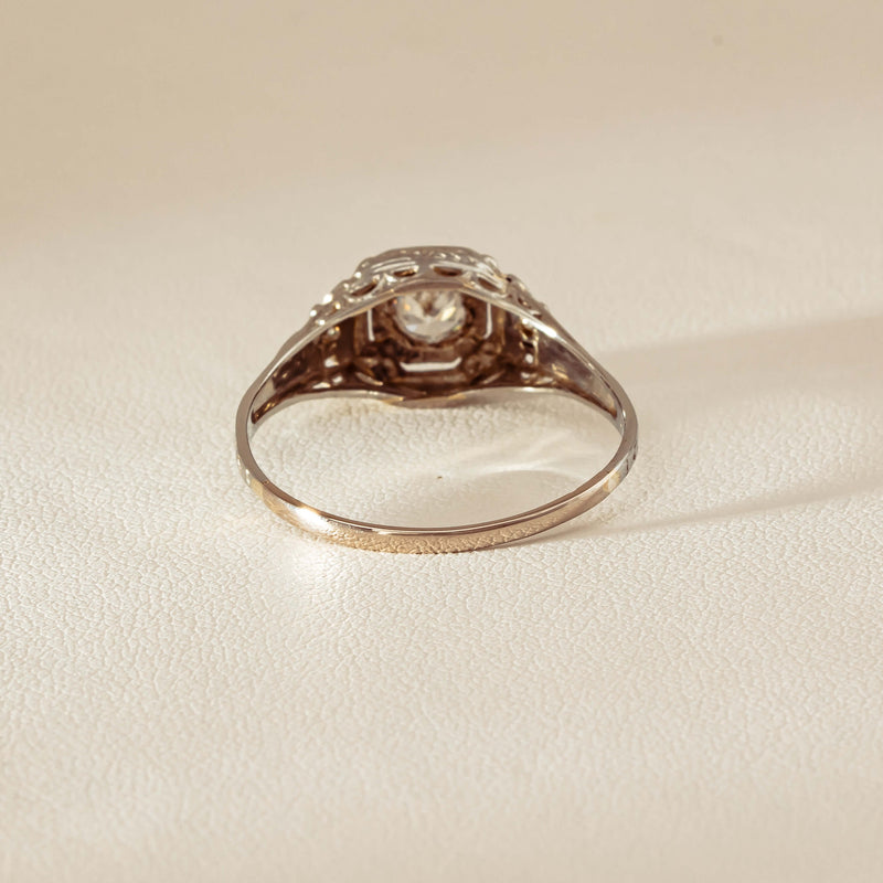 Deja Vu 18ct White Gold .35ct Diamond Ring - Ring - Walker & Hall