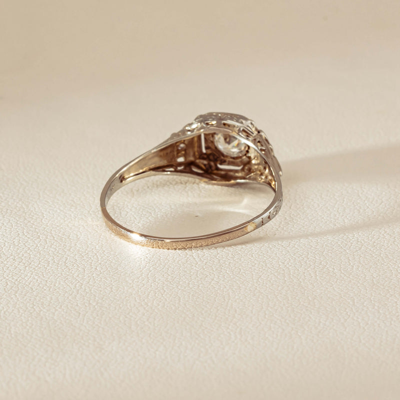 Deja Vu 18ct White Gold .35ct Diamond Ring - Ring - Walker & Hall