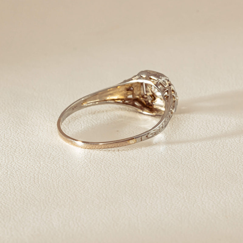 Deja Vu 18ct White Gold .35ct Diamond Ring - Ring - Walker & Hall