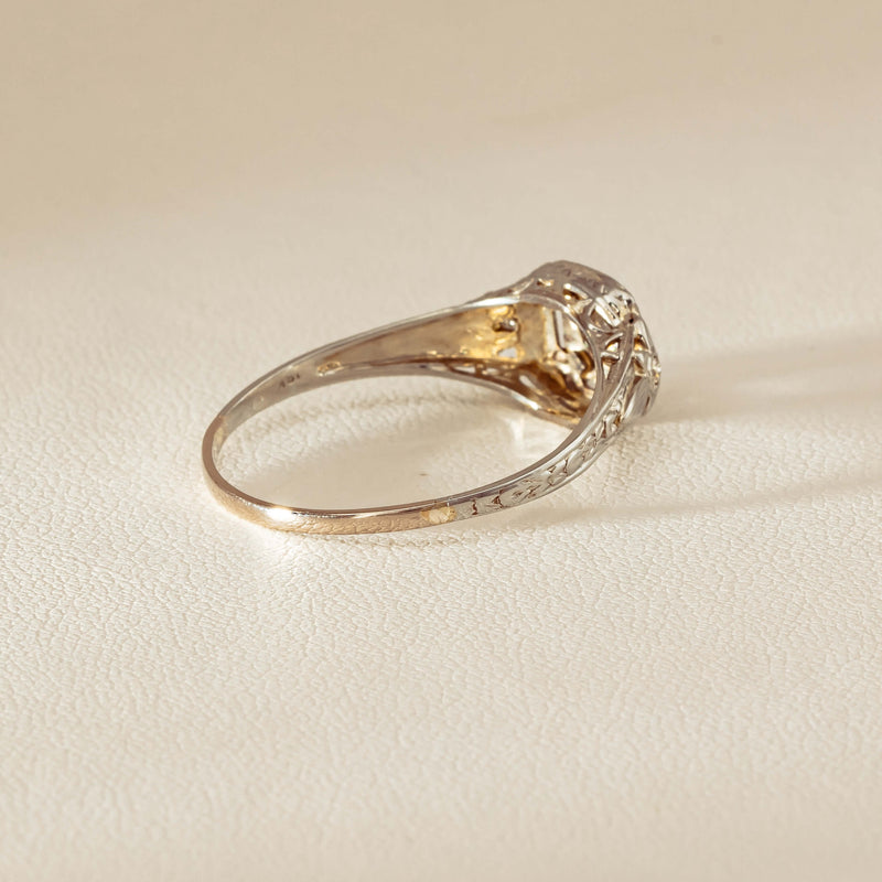 Deja Vu 18ct White Gold .35ct Diamond Ring - Ring - Walker & Hall