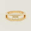 18ct Yellow Gold .70ct Fancy Diamond Openwork Ring - Ring - Walker & Hall
