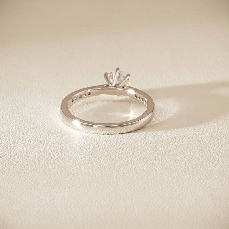 18ct White Gold .50ct Diamond Zenith Ring