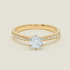 18ct Yellow Gold .52ct Diamond Zenith Ring
