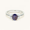 Deja Vu Platinum 1.88ct Sapphire & Diamond Ring - Ring - Walker & Hall