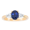 18ct Yellow Gold 1.31ct Sapphire & Diamond Ayla Ring-Ring-Walker & Hall