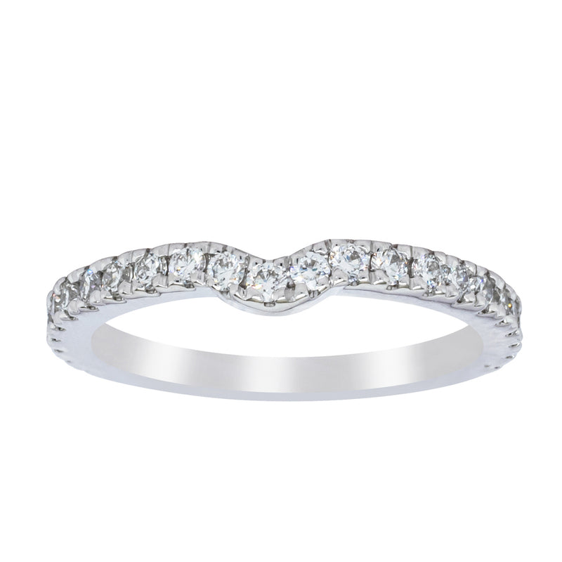 Deja Vu 18ct White Gold Sapphire & Diamond Ring Set-Ring-Walker & Hall