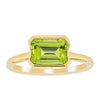 18ct Yellow Gold Peridot Elle Ring-Ring-Walker & Hall