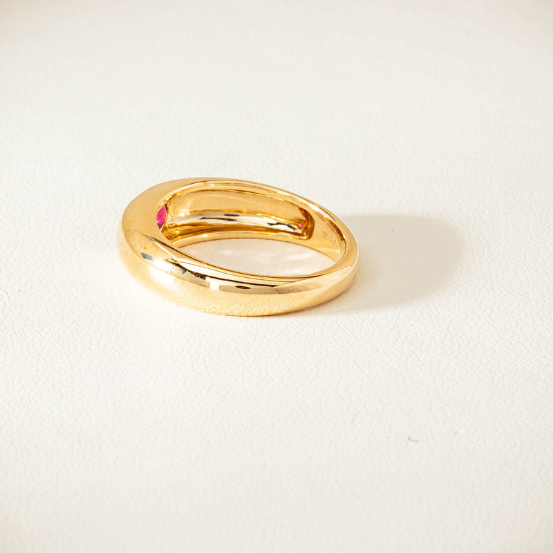 9ct Yellow Gold .57ct Pink Sapphire Kylie Ring - Ring - Walker & Hall