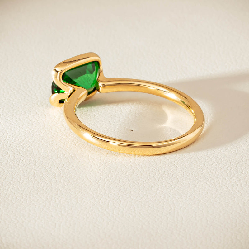18ct Yellow Gold 2.05ct Tsavorite Elle Ring - Ring - Walker & Hall