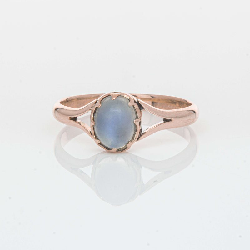 Vintage 8ct Rose Gold Moonstone Ring - Ring - Walker & Hall