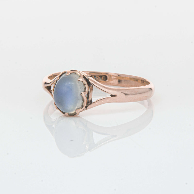 Vintage 8ct Rose Gold Moonstone Ring - Ring - Walker & Hall