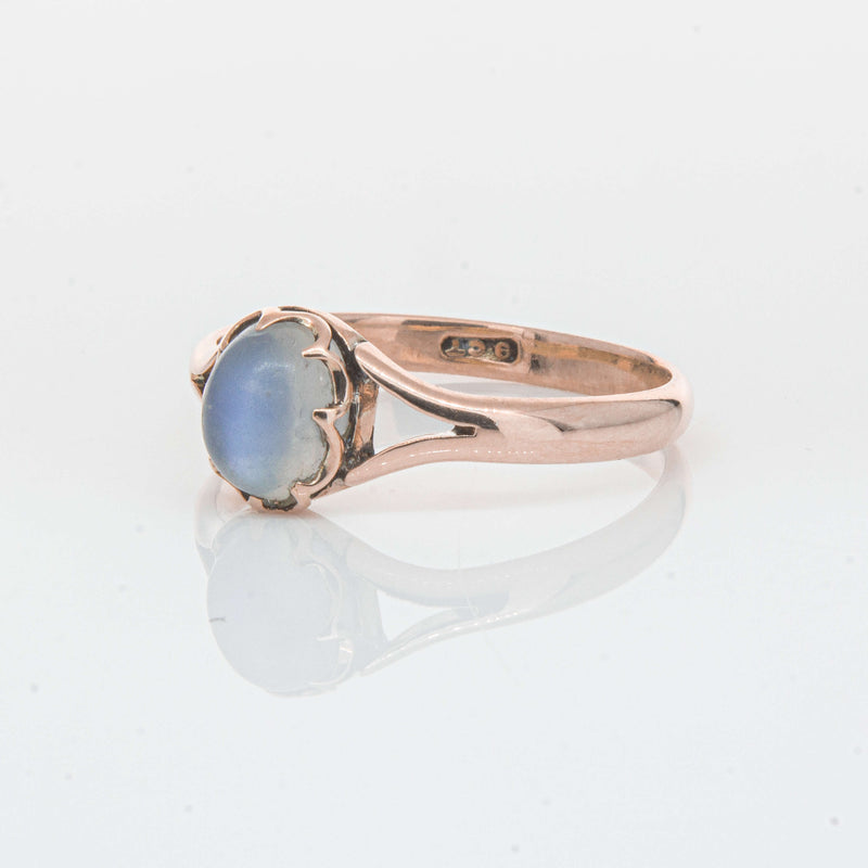 Vintage 8ct Rose Gold Moonstone Ring - Ring - Walker & Hall