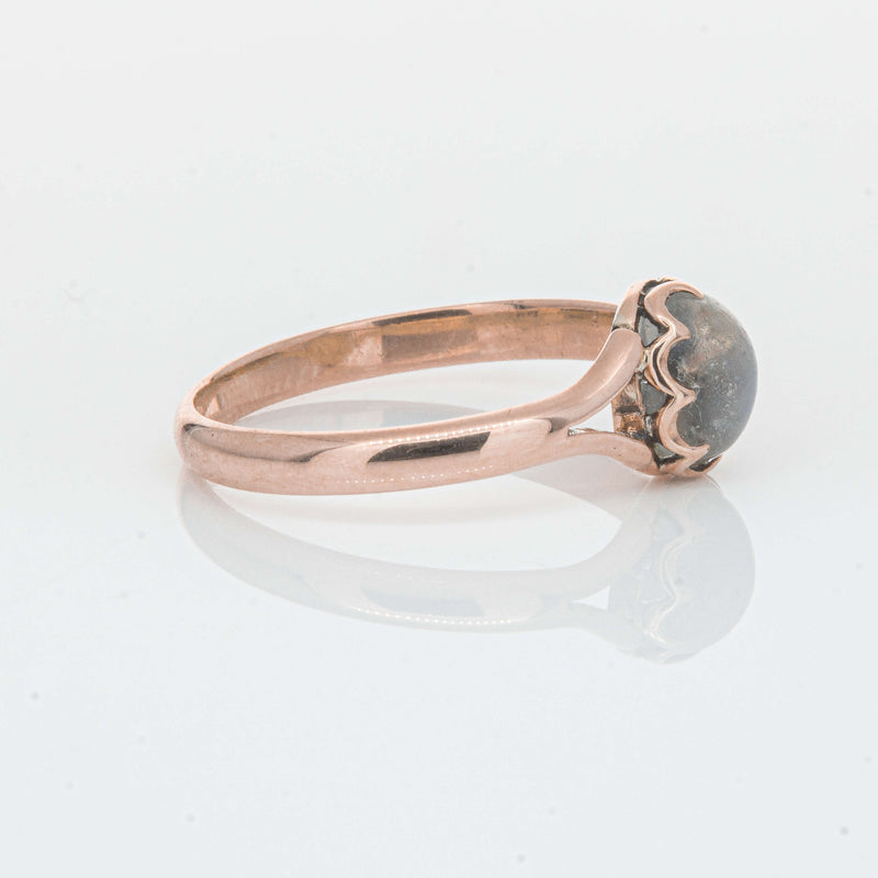Vintage 8ct Rose Gold Moonstone Ring - Ring - Walker & Hall