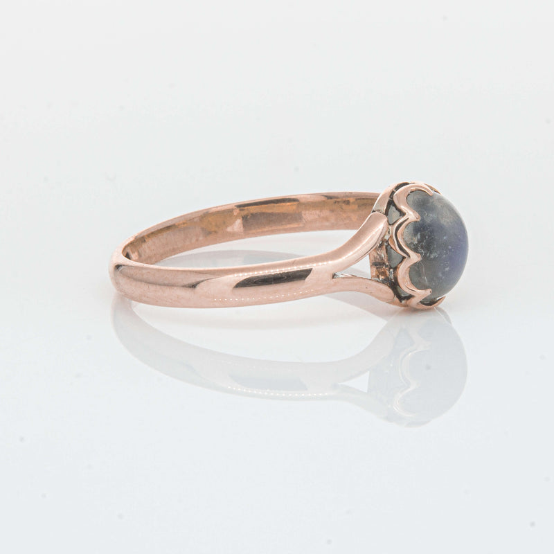 Vintage 8ct Rose Gold Moonstone Ring - Ring - Walker & Hall