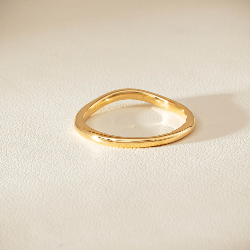 18ct Yellow Gold .15ct Diamond Grace Band - Ring - Walker & Hall