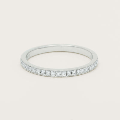 18ct White Gold .16ct Diamond Galaxis Band - Ring - Walker & Hall