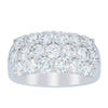 18ct White Gold Diamond Dynasty Ring-Ring-Walker & Hall