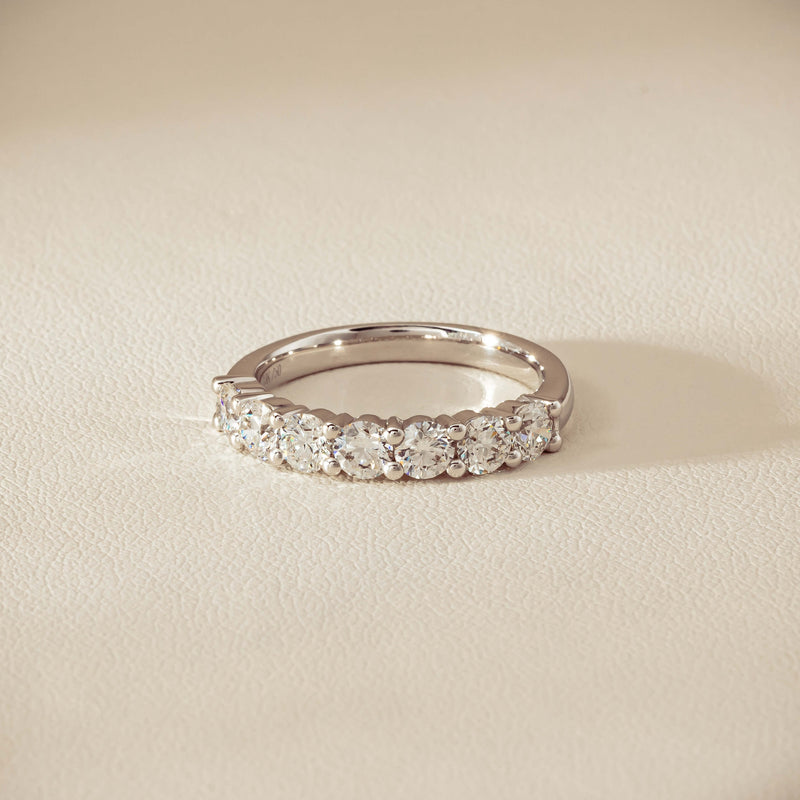 18ct White Gold 1.30ct Diamond Panorama Ring
