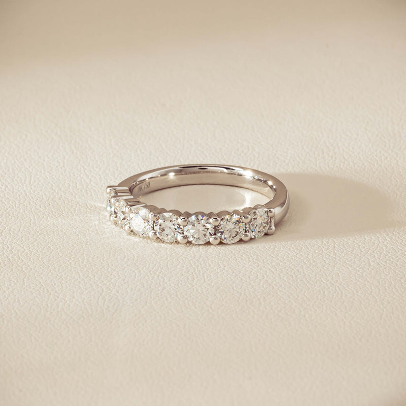 18ct White Gold 1.30ct Diamond Panorama Ring
