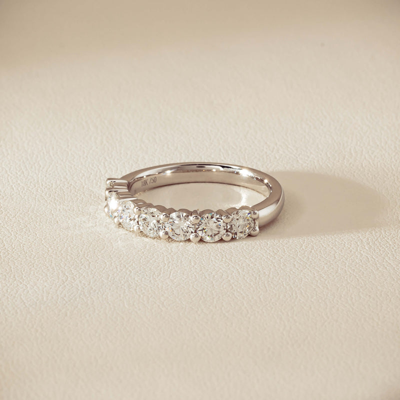 18ct White Gold 1.30ct Diamond Panorama Ring