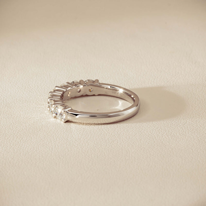 18ct White Gold 1.30ct Diamond Panorama Ring
