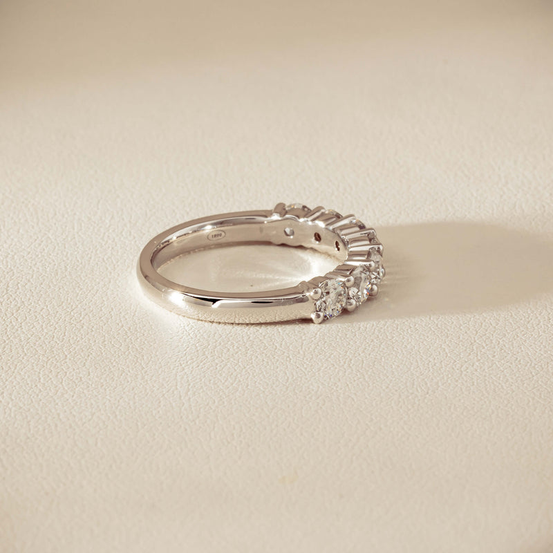 18ct White Gold 1.30ct Diamond Panorama Ring