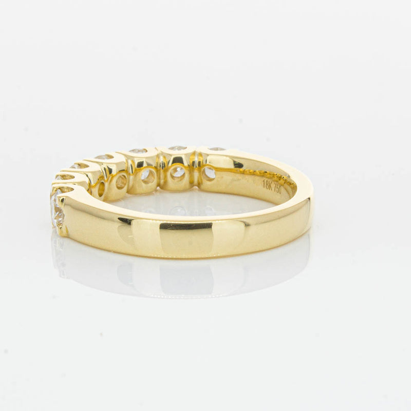 18ct Yellow Gold Diamond Rialto Ring-Ring-Walker & Hall