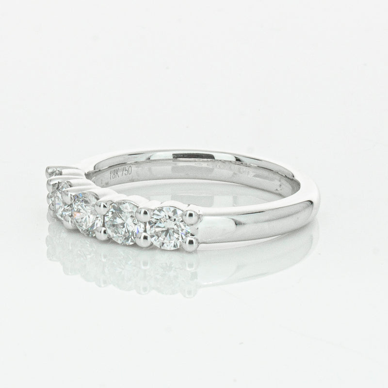 18ct White Gold .80ct Diamond Panorama Ring-Ring-Walker & Hall