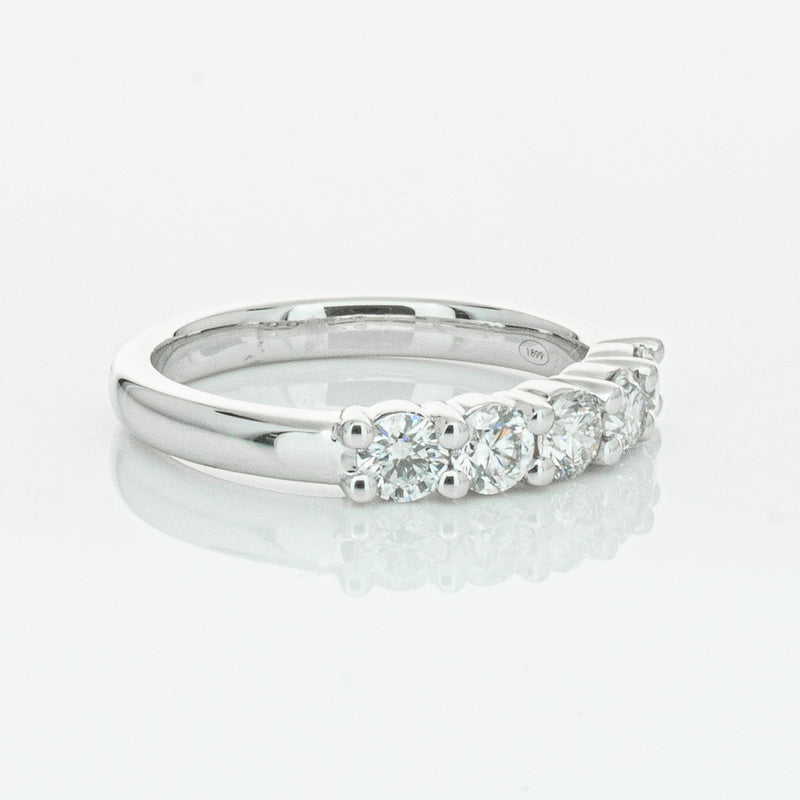 18ct White Gold .80ct Diamond Panorama Ring-Ring-Walker & Hall